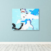 Artworksby_Sarr752 キャンバスプリント (インサイチュ (ウッドフロア))