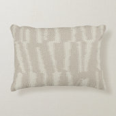 Arty Knit Print アクセントクッション (正面)