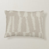 Arty Knit Print アクセントクッション (裏面)