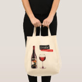 Arty Valentine Gift Collection- Decadent Noir  トートバッグ (正面(商品))