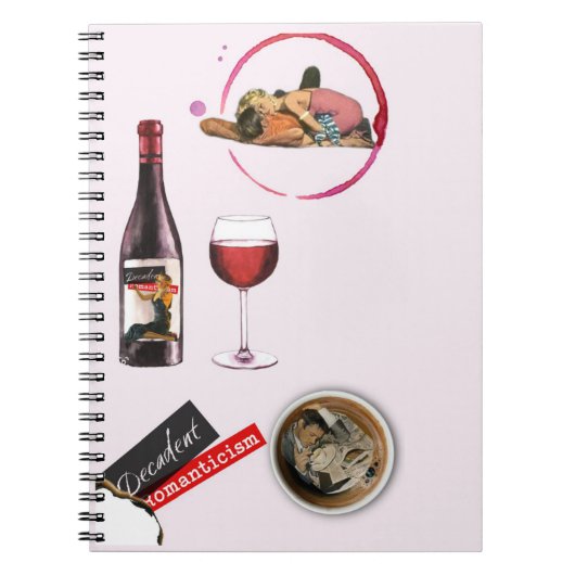 Arty Valentine Gift Collection- Decadent Noir  ノートブック (正面)