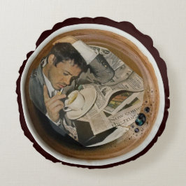 Arty Valentine Gift Collection- Decadent Noir  ラウンドクッション