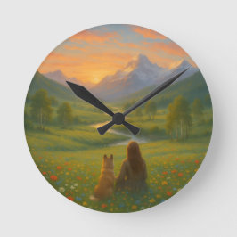 Arty wall clock  ラウンド壁時計
