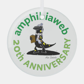 #ArtYourAmphibian2020 - Alex Slavenko ガラスオーナメント