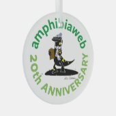 #ArtYourAmphibian2020 - Alex Slavenko ガラスオーナメント (正面右)