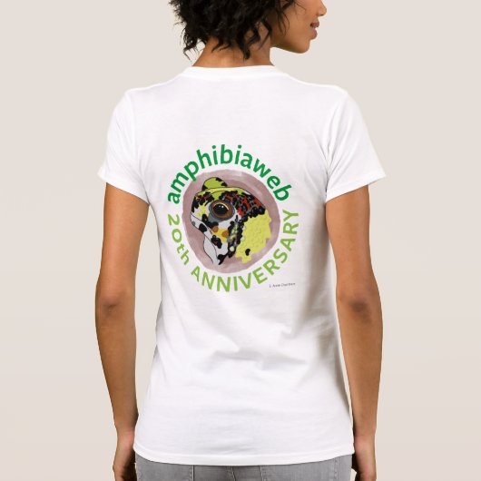 #ArtYourAmphibian2020 - E.アンチェンバーズノタデン Tシャツ (裏面)