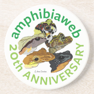 #ArtYourAmphibian2020 - E. Anne Chambers コースター