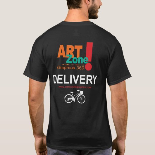 ArtZone360 Tシャツ (裏面)