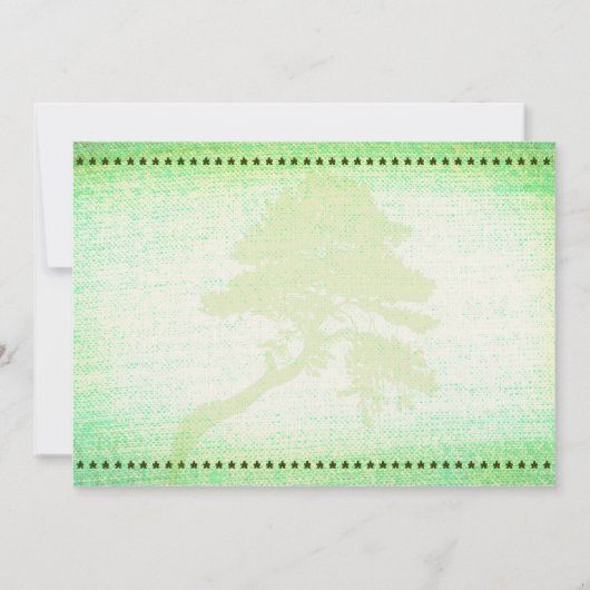 ARUBAデスティネーション招待状 招待状 (裏面)