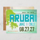 ARUBA日付の保存 セーブザデート (正面/裏面)