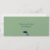 ARUBA日付搭乗券を保存 セーブザデート (裏面)