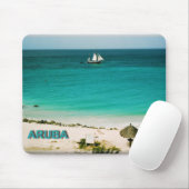 Aruba_beachのマウスパッド マウスパッド (マウス)