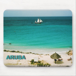 Aruba_beachのマウスパッド マウスパッド