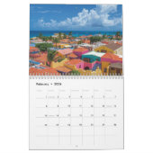 Aruba calendar カレンダー (2月 2026)