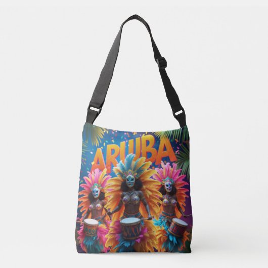aruba carnival celebration クロスボディバッグ (正面)