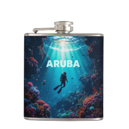 Aruba diver フラスク