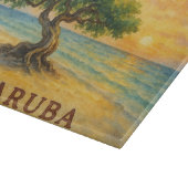 Aruba Eagle Beach Divi Tree Golden Hour カッティングボード (角)