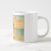 Aruba Eagle Beach Divi Tree Golden Hour ジャンボコーヒーマグカップ (右)