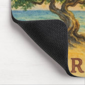 Aruba Eagle Beach Divi Tree Golden Hour マウスパッド (コーナー)