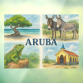 Aruba multiview watercolor ウィンドウサイン (シート3)