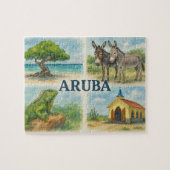Aruba multiview watercolor ジグソーパズル (横)