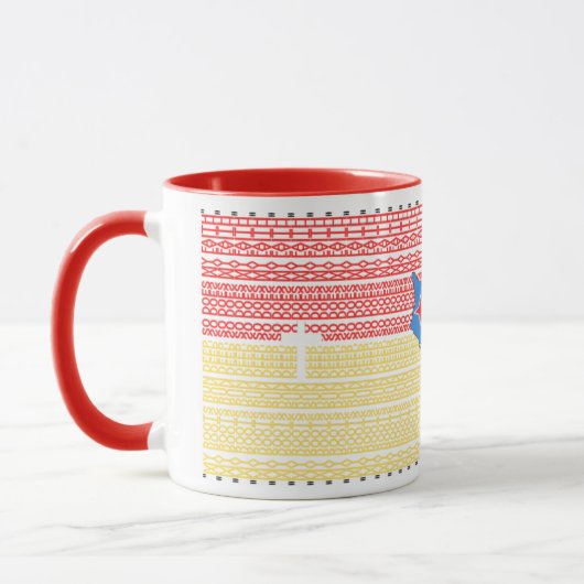 Aruba - My roots run deep so does my faith マグカップ (左)