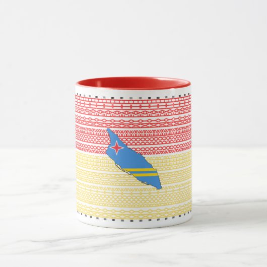 Aruba - My roots run deep so does my faith マグカップ (中央)