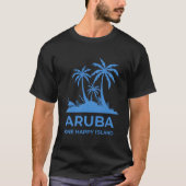 Aruba One Happy Island Tシャツ (正面)