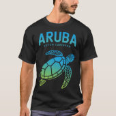 Aruba Sea Turtle Cruise Vacation Tシャツ (正面)