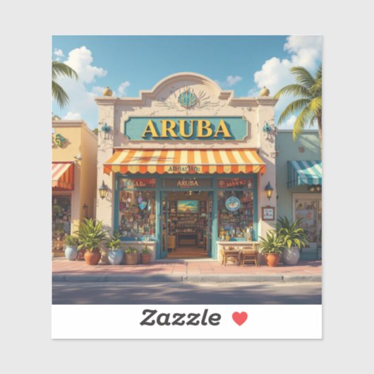 Aruba shop シール (シート)