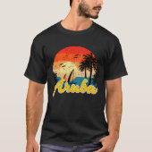 Aruba Souvenirs Caribbean Islands Vacation Vacay M Tシャツ (正面)