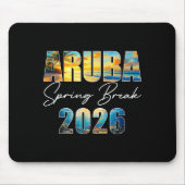 Aruba Spring Break 2026 Summer Vacation Beach  マウスパッド (正面)