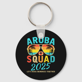 Aruba Squad 2025 Vacation Friends Family Matching  キーホルダー