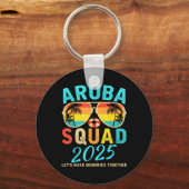 Aruba Squad 2025 Vacation Friends Family Matching  キーホルダー (正面)