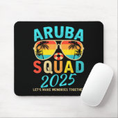 Aruba Squad 2025 Vacation Friends Family Matching マウスパッド (マウス)