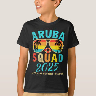 Aruba Squad 2025 Vacation Friends Family Matching  Tシャツ