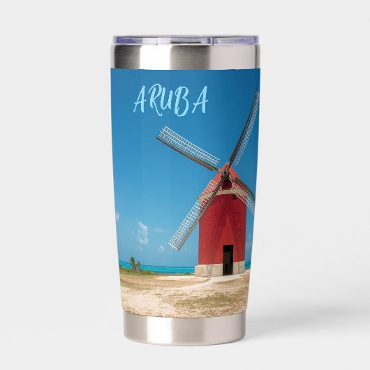 Aruba windmill 保温保冷タンブラー (正面)
