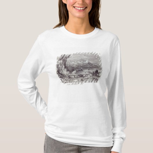 Arundelの城および町 Tシャツ (正面)