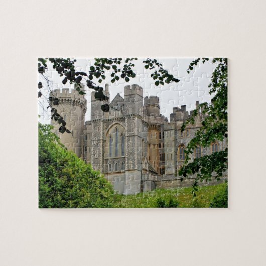 Arundel Castle, West Sussex，イギリス ジグソーパズル (横)
