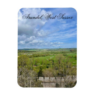 Arundel in Spring Time, West Sussex マグネット