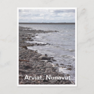 Arviat Nunavut Shorelineはがき ポストカード