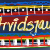 Arvidsjaur mugg med samiskt mönster マグカップ