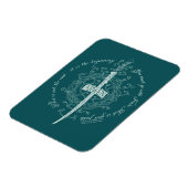 ARWEN™ エルフの剣の引用 マグネット (左側)