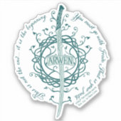 ARWEN™ エルブンの剣の引用 シール (正面)