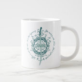 ARWEN™ エルブンの剣の引用 ジャンボコーヒーマグカップ (右)