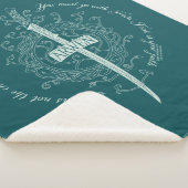 ARWEN™ Elven Sword Quote シェルパブランケット (3/4)