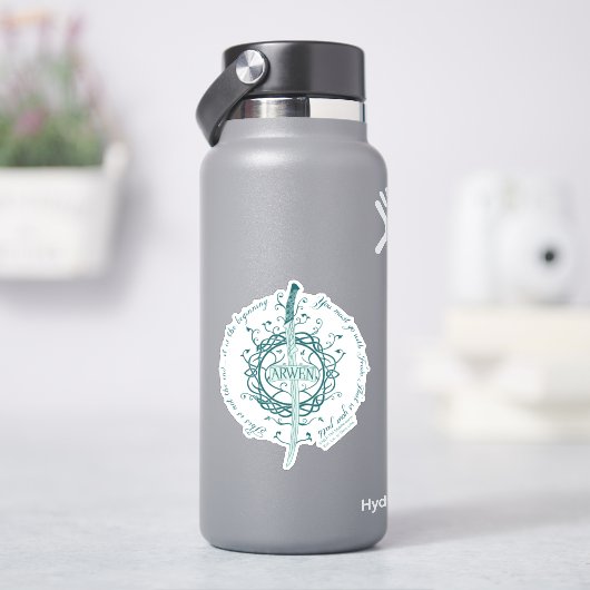 ARWEN™ Elven Sword Quote シール (HydroFlask)