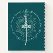 ARWEN™ Elven Sword Quote ノートブック (裏面)