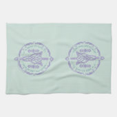 ARWEN™ Evenstar Quote Graphic キッチンタオル (横)