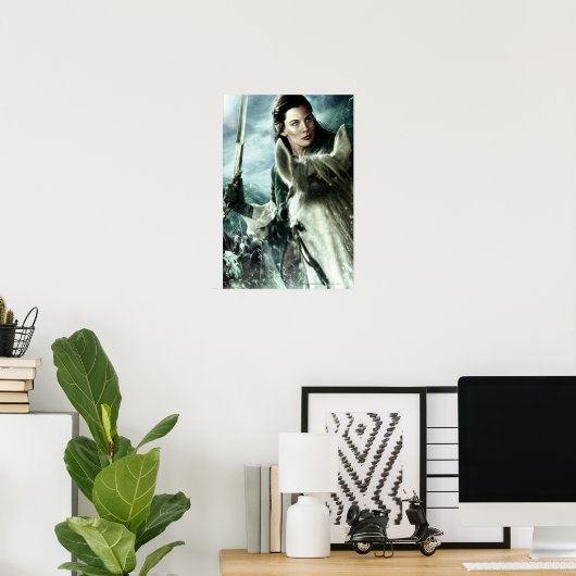 ARWEN™ in Snow and Sword ポスター (ホームオフィス)